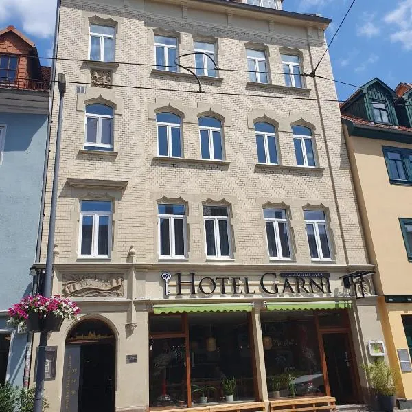 Hotel Garni " Am Domplatz"，位于爱尔福特的酒店