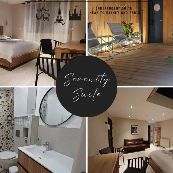 Serenity Indepedent Suite near to Disneyland & Paris，位于布西圣乔治的酒店
