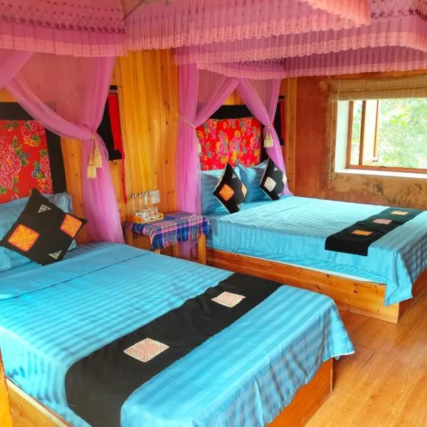 Hong Thu Homestay & Bungalow，位于Quản Bạ的酒店