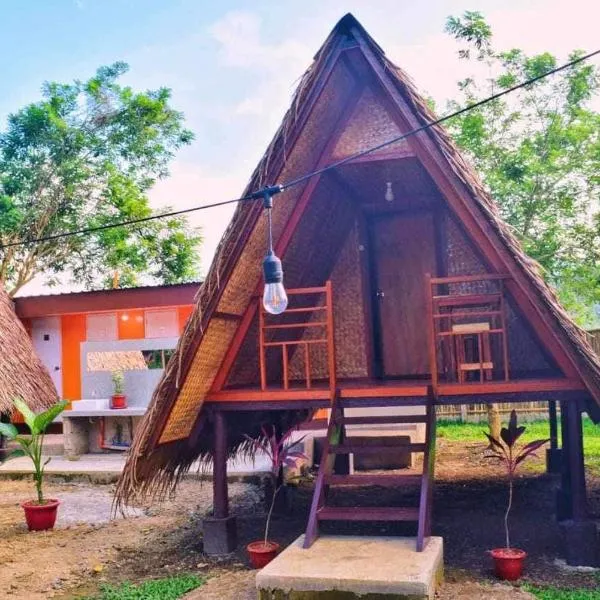 HIRAYA Camp Site - FREE use of SCOOTER for NIPA HUTS，位于爱妮岛的酒店