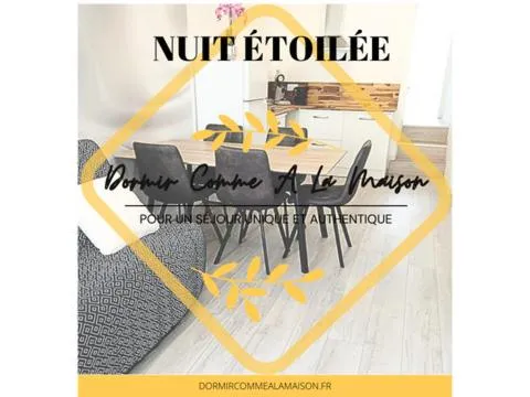 Nuit étoilée - Dormir Comme A La Maison，位于Saint-Julien-de-Vouvantes的酒店