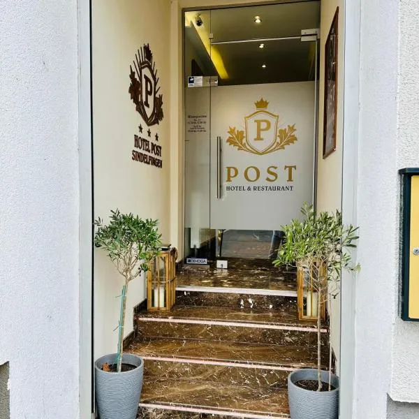 Hotel Post Sindelfingen，位于辛德尔芬根的酒店