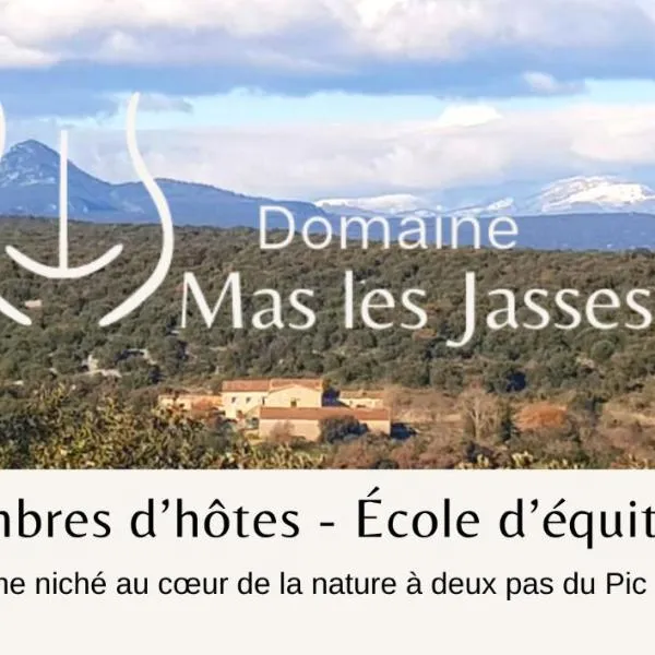 Mas les jasses Chambre d'hôte calme et agréable à la campagne，位于Mas-de-Londres的酒店