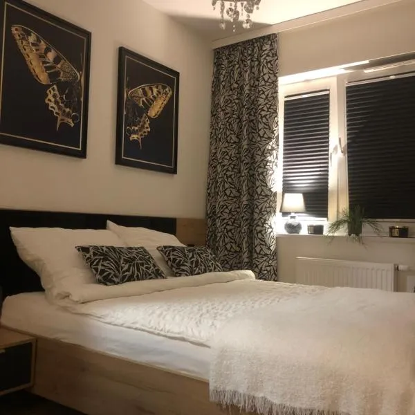 Apartament Patio Vita -garaż podziemny, taras,wejście klamka kod,centrum，位于凯尔采的酒店