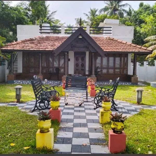 Sambranikodi Resort and Home Stay，位于奎隆的酒店