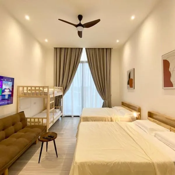 The Podium-Studio-Free 1 Parking-6 Pax-D321B，位于古晋的酒店