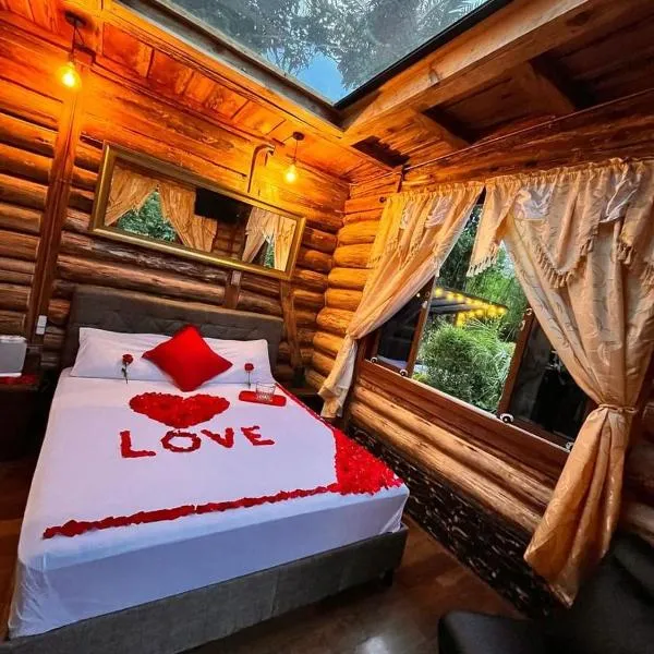 Cabaña La Martina，位于圣罗莎德卡瓦尔的酒店