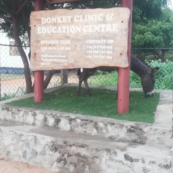 Donkey clinic and education center，位于Viyayadippannai的酒店