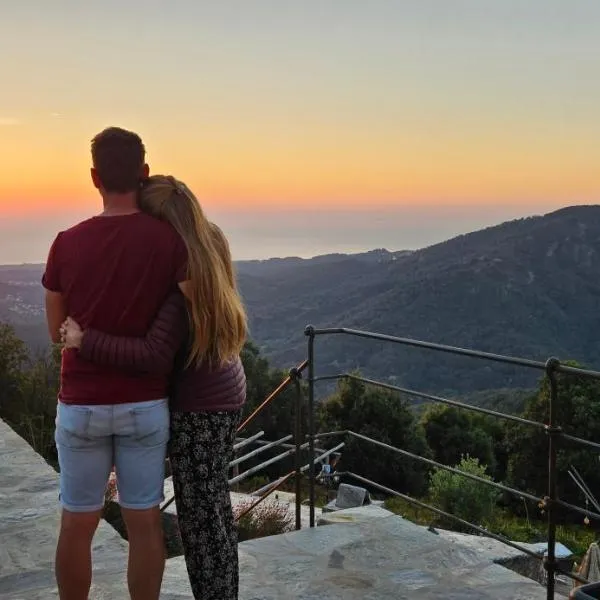 Domaine COLONNA SANTINI ,Chambre d hôtes Piscine, Spa，位于Porri的酒店