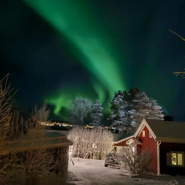 Arctic Circle Cabin，位于Överkalix的酒店