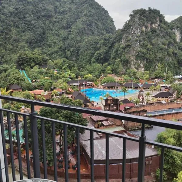 Sunway Onsen Suites beautiful view，位于Kampong Batu Lapan的酒店
