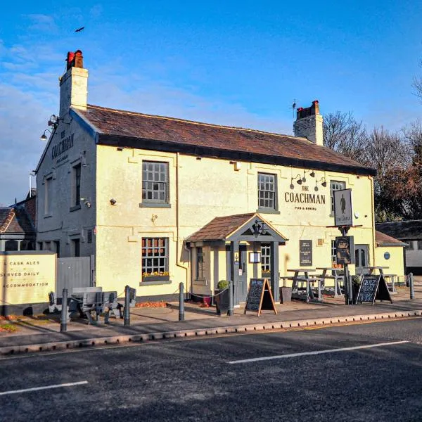 The Coachman Hartford，位于Kelsall Hill的酒店