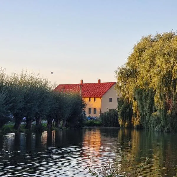 Rodinný dům u rybníka v blízkosti Olomouce，位于Hlušovice的酒店