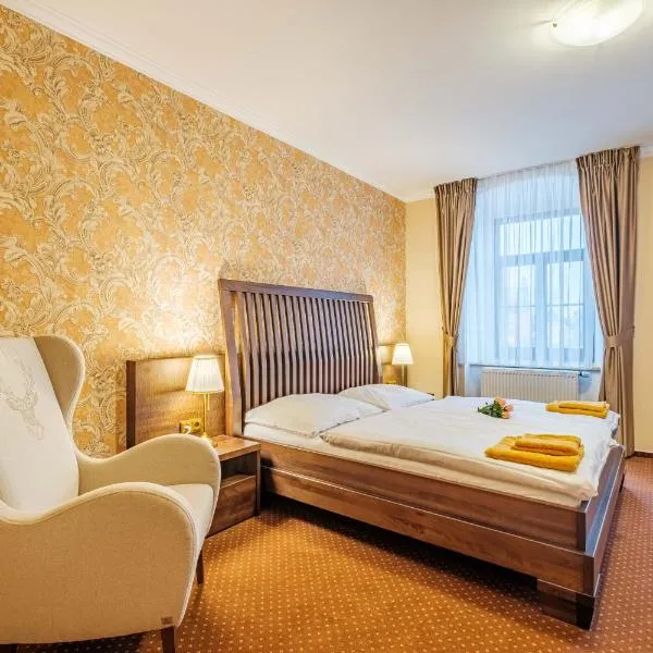 Hotel Orličan，位于Pěčín的酒店