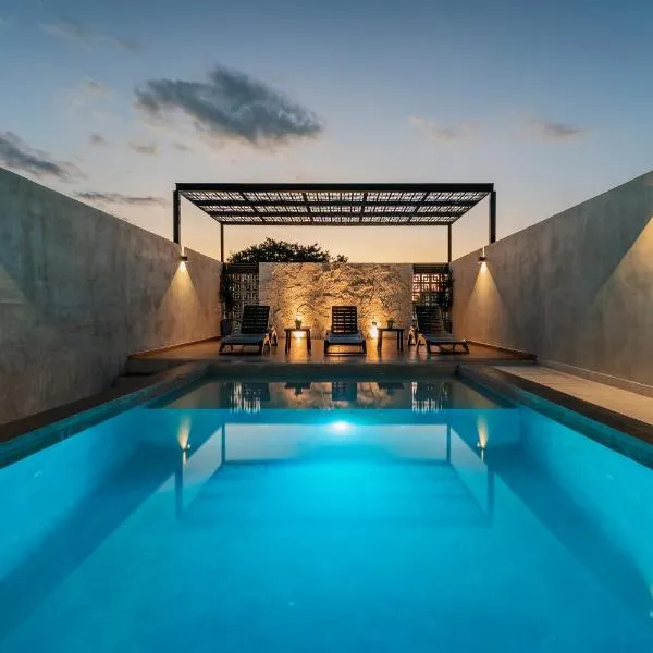 Hotel Mexico, Merida，位于梅里达的酒店