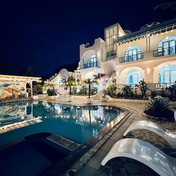 Santorini Villa Cam Ranh，位于Xóm Moi Trong的酒店