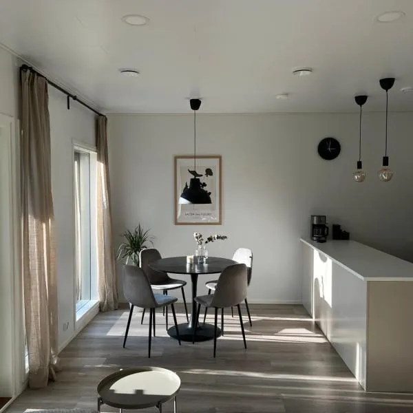 Moderni paritalo lähellä lentokenttää, free parking, sauna，位于万塔的酒店