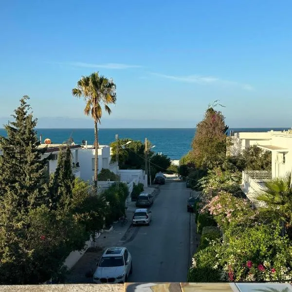 Luxeux et Idéal à Marsa Plage vue sur Mer，位于拉马萨的酒店