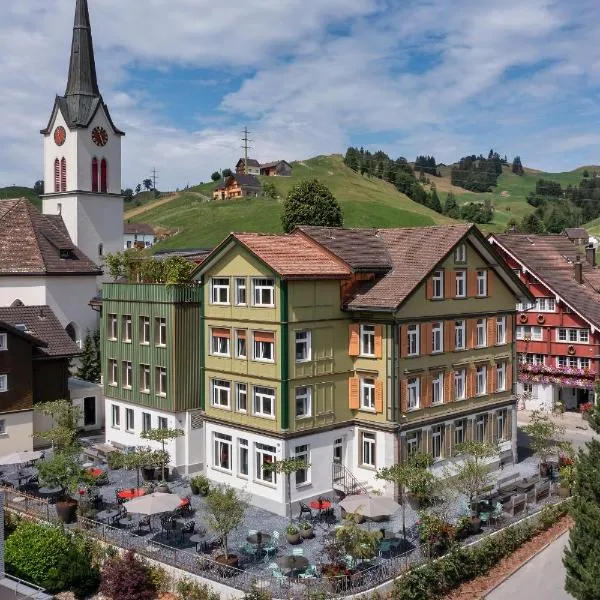 Appenzeller Huus Löwen，位于Gonten的酒店