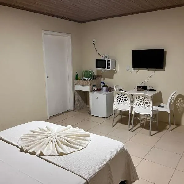 Flat - Condomínio Fechado - Frente Mar，位于伊塔帕里卡岛维拉克鲁兹的酒店