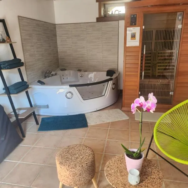 Gîte l'étable détente SALLE SPA EN SUPPLEMENT，位于Vautorte的酒店
