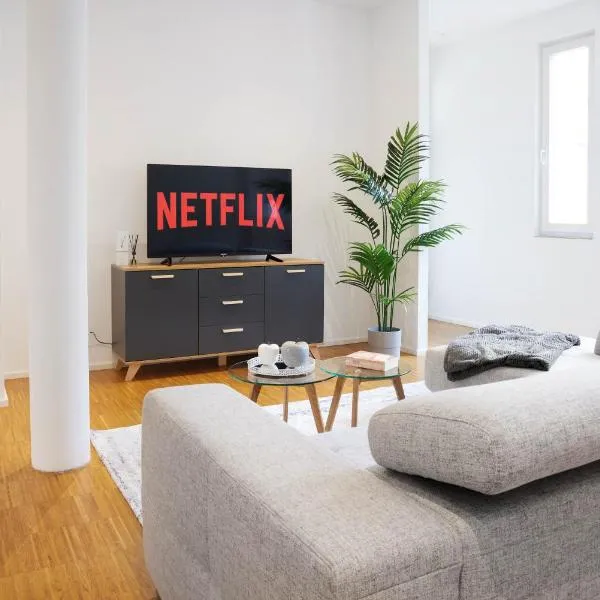 IDEE Living Design Apartment NETFLIX 6 Pers，位于魏因海姆的酒店