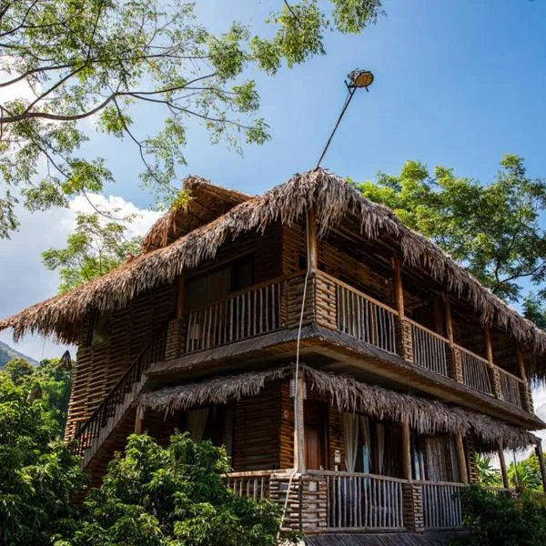 Pu Luong Jungle Lodge，位于Làng Chiêu的酒店