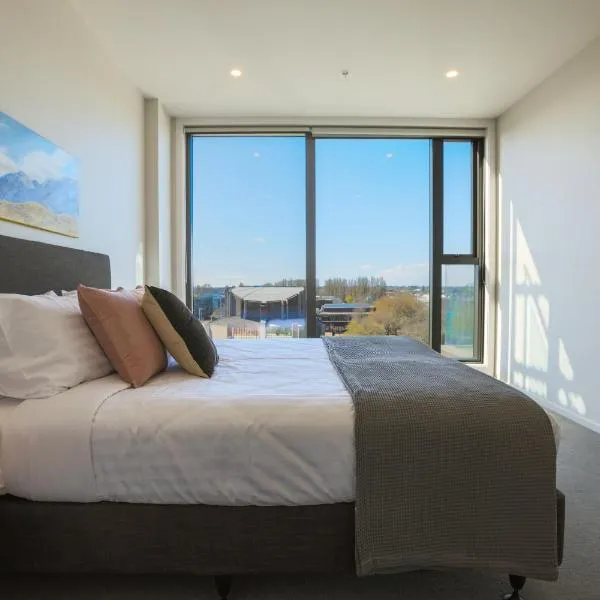 Luxury 2 Bedroom CBD Apartment with Free Parking，位于基督城的酒店
