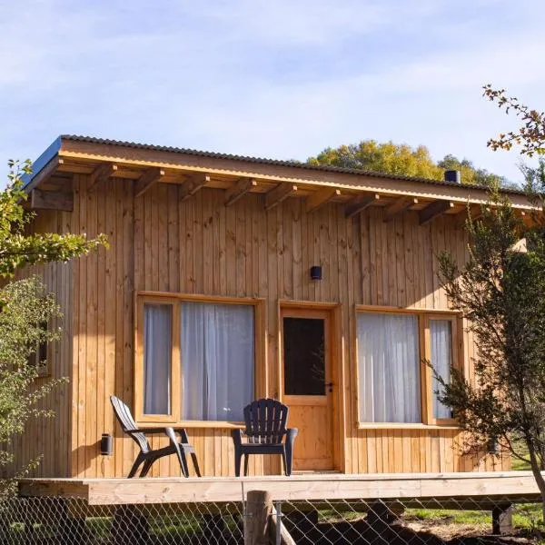 Mini Casa en la montaña con vista a la CASCADA- Andes Alquileres，位于圣马丁德洛斯的酒店