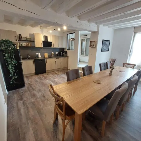 Gite le 19 - Maison 130m2 - Les Rosiers sur Loire - Chambres climatisées，位于Les Rosiers-sur-Loire的酒店