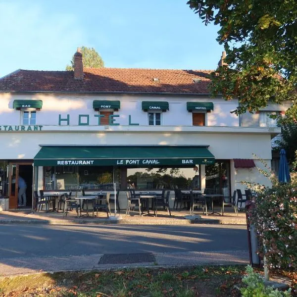 Auberge du pont canal，位于Saint-Martin-sur-Ocre的酒店