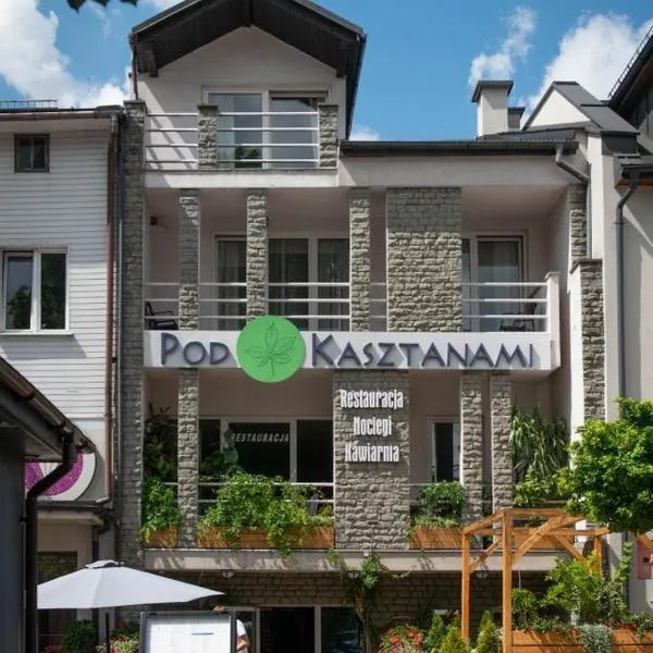 Willa Pod Kasztanami，位于Żegiestów的酒店