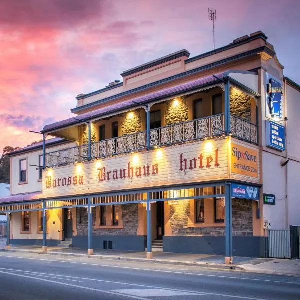 Barossa Brauhaus Hotel，位于Stockwell的酒店