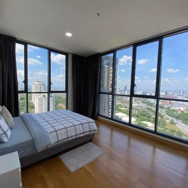 KL Gateway Penthouse by Cobnb - 10Pax，位于吉隆坡的酒店
