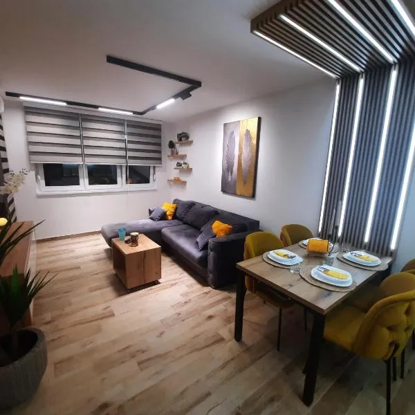 Apartman Lux-besplatno korišćenje zasebne garaže，位于斯雷姆斯卡米特罗维察的酒店