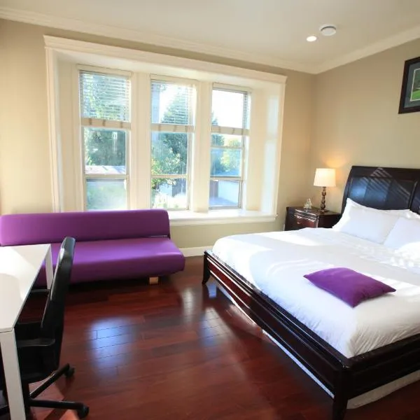 Vancouver Metrotown Guest House 8 mins walk to Sky Train，位于伯纳比的酒店