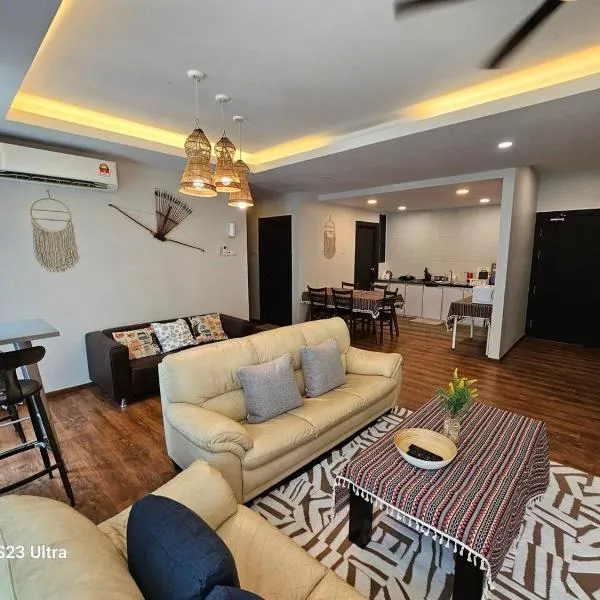 Lovely Vivacity Jazz 2 Cozy Condo 2 Card LV6B，位于古晋的酒店