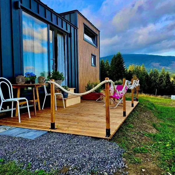 Domek w górach Tiny House Polana Widokówka Babia Góra，位于Lipnica Wielka的酒店