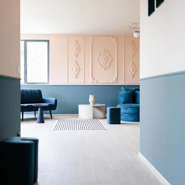 Exklusive Design Appartement Magnolia Neubau，位于普丰斯塔特的酒店