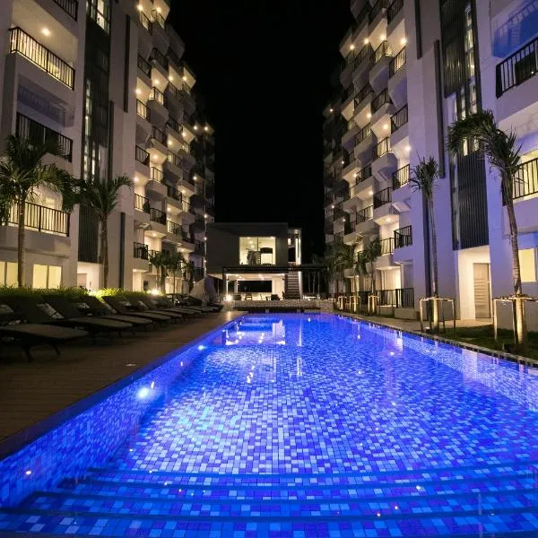 Mantra Beach Condominium Suite - Mae Phim，位于Ban Tha Fat的酒店