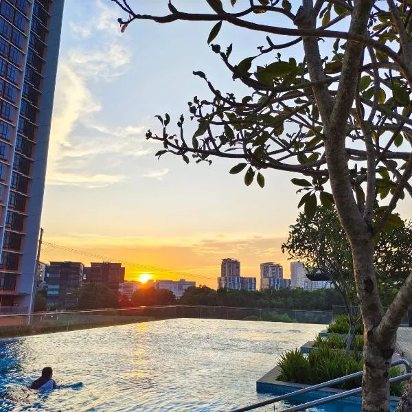 Kanvas Soho Cyberjaya/Netflix/Gym/Jacuzzi/KLIA，位于塞贝维的酒店
