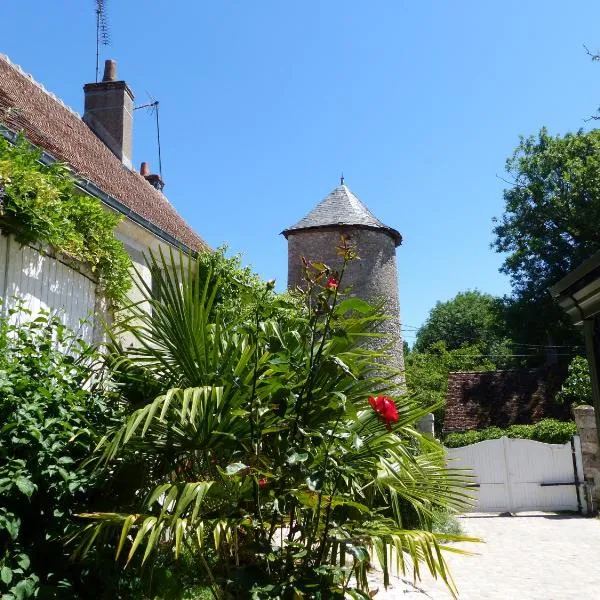 Gîte de la tour de Loire - 65 m2 au pied d'une tour de gué du 17ème siècle，位于La Chapelle-Saint-Martin-en-Plaine的酒店