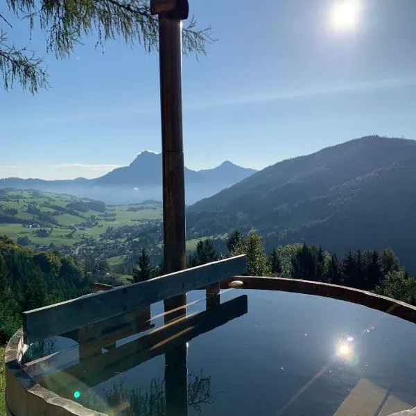 Kreitalm - Kraftplatz im Salzkammergut，位于Neukirchen的酒店