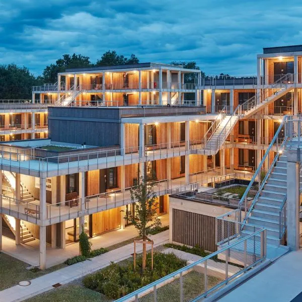 NUNA – nachhaltig schlafen，位于罗森海姆的酒店