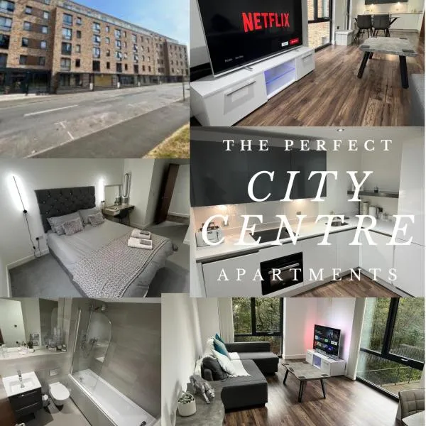 Perfect City Centre Apartment，位于西布罗姆维奇的酒店