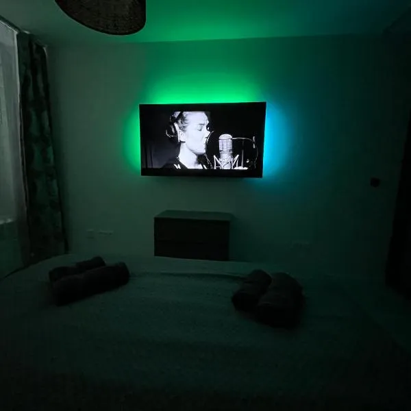 DELUXE APARTMENT (Free Parking)，位于特伦钦的酒店