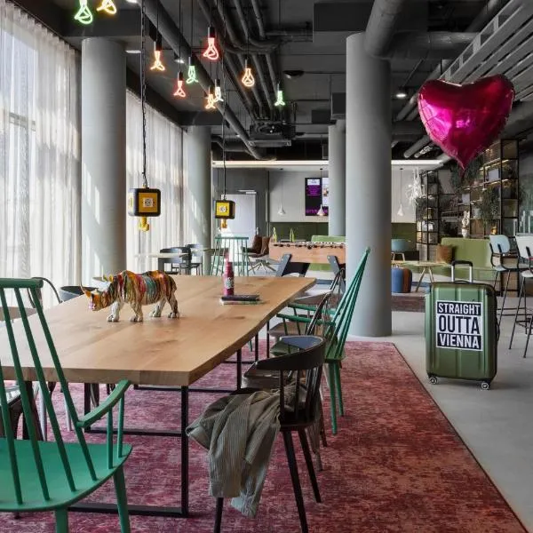 Moxy Vienna City East，位于维也纳的酒店