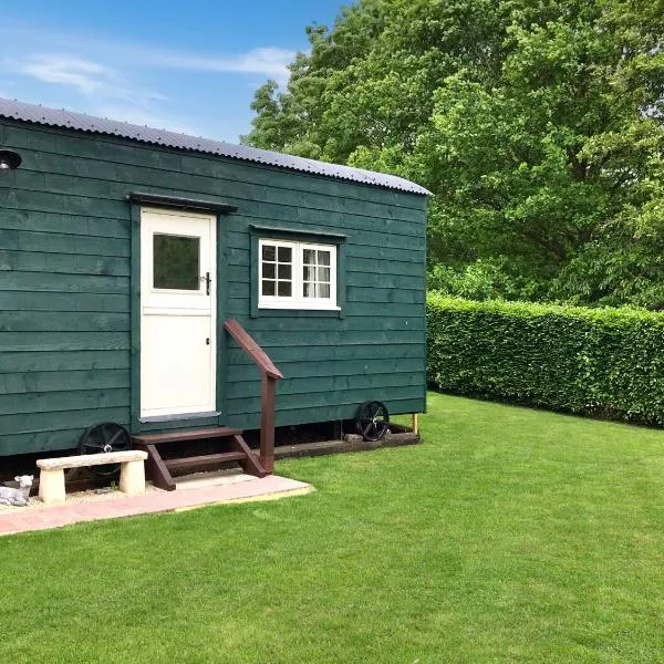 Beautiful Shepherd's Hut - Lois Weedon，位于Weston的酒店