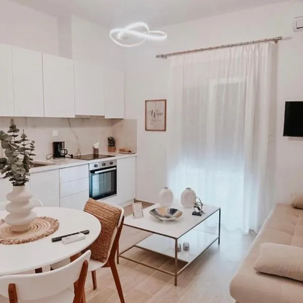 Iliana's apartment，位于Mitrópolis的酒店
