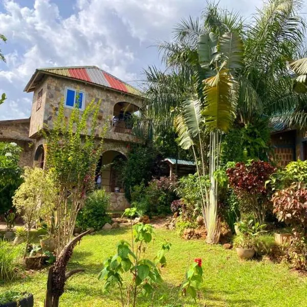 Lodge au paradis fleuri，位于Ikpa Djigbé的酒店
